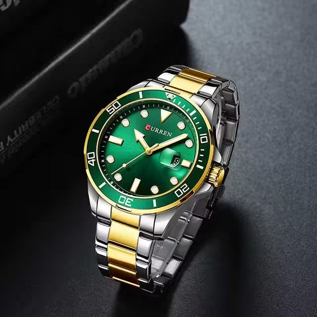 Montre CURREN pour homme en acier inoxydable étanche (CU8388)