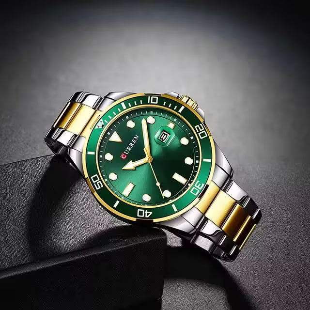 Montre CURREN pour homme en acier inoxydable étanche (CU8388)