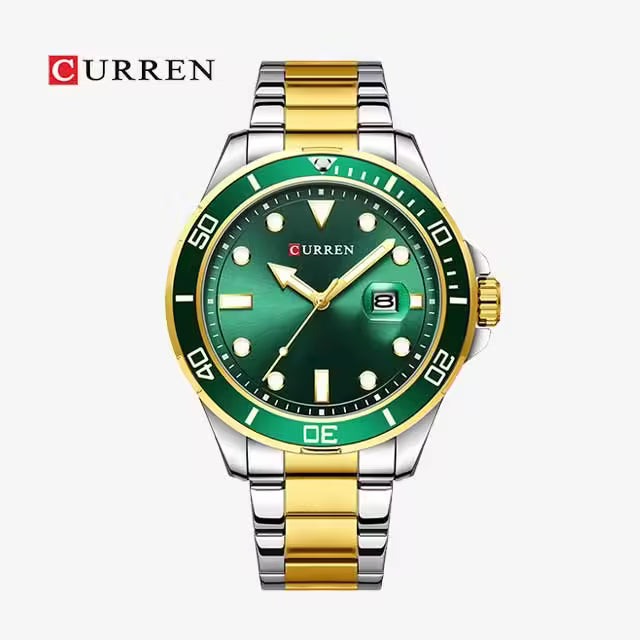 Montre CURREN pour homme en acier inoxydable étanche (CU8388)