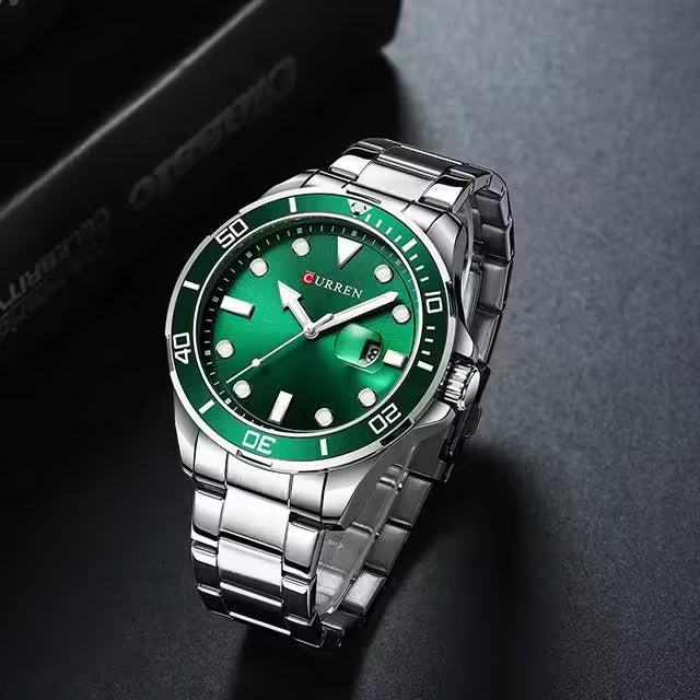 Montre CURREN pour homme en acier inoxydable étanche (CU8388)
