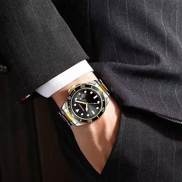 CURREN Men Stainless Steel Waterproof Watch (CU8388)