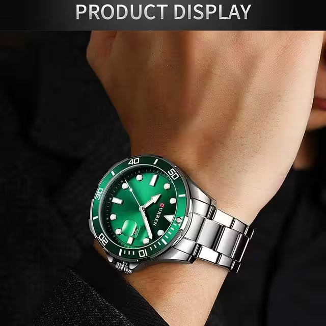 Montre CURREN pour homme en acier inoxydable étanche (CU8388)