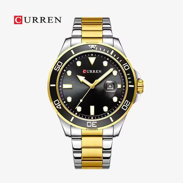 Montre CURREN pour homme en acier inoxydable étanche (CU8388)