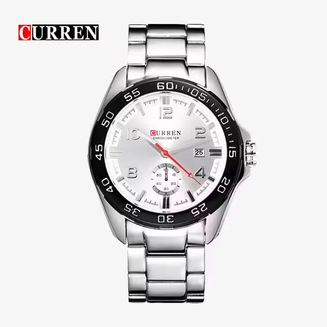 ساعة CURREN للرجال من الفولاذ المقاوم للصدأ (CU8113)