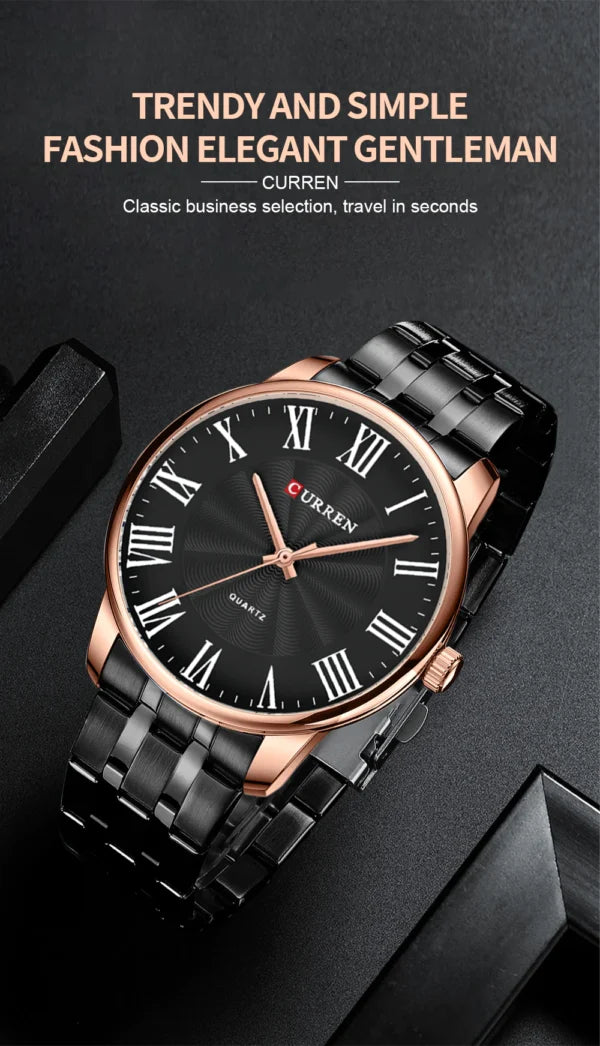 curren roman dial new classical watch 8422 gallery img 12