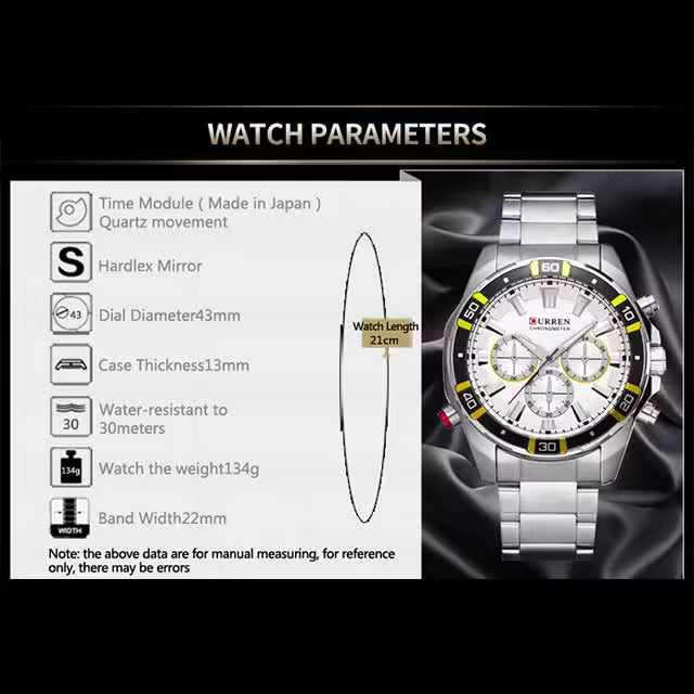 CURREN Stainless Men Watch (CU8184)