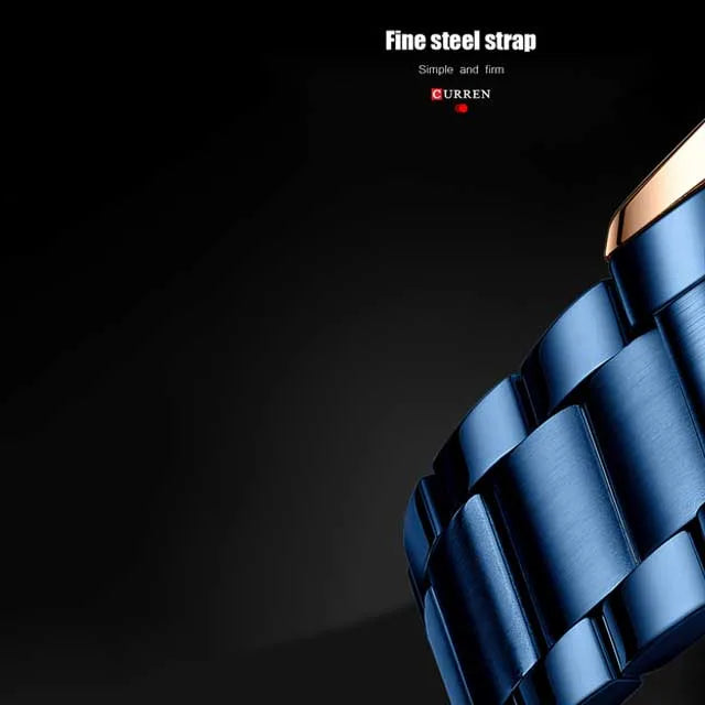 curren stainless steel chronograph men watch 8391 gallery img 9 jpg