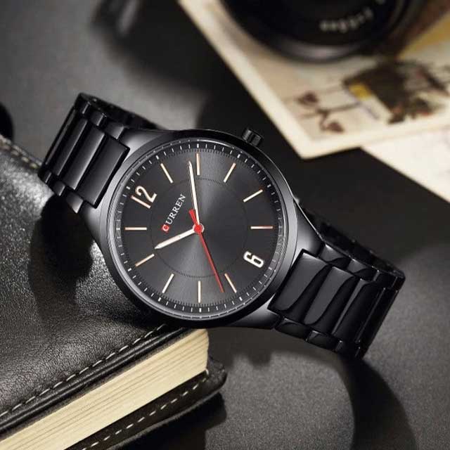 curren unisex stainless steel medium dial watch cu8280 gallery img 13