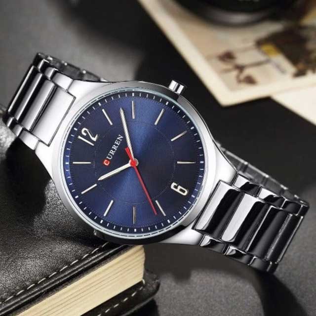 curren unisex stainless steel medium dial watch cu8280 gallery img 15