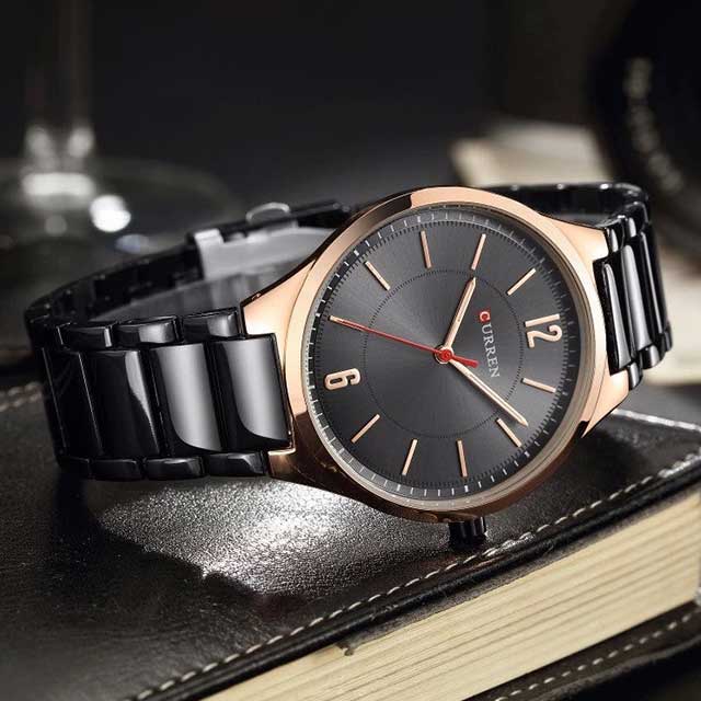 curren unisex stainless steel medium dial watch cu8280 gallery img 4