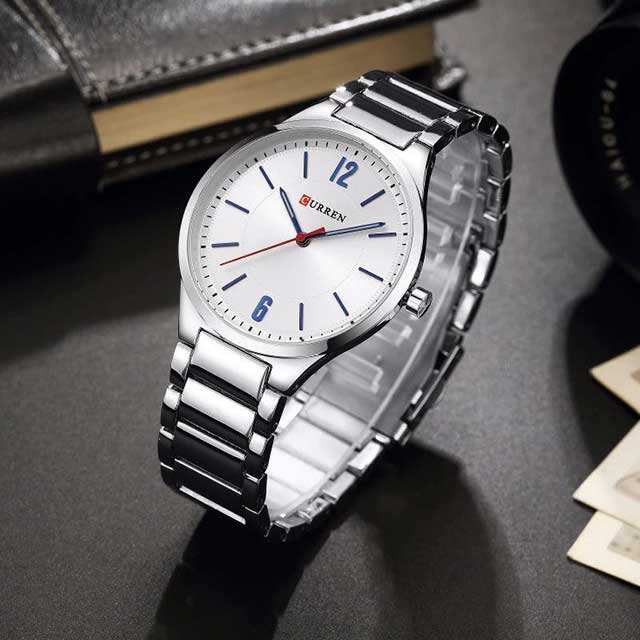 curren unisex stainless steel medium dial watch cu8280 gallery img 5