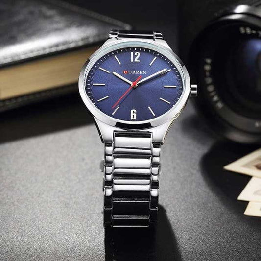 curren unisex stainless steel medium dial watch cu8280 gallery img 6