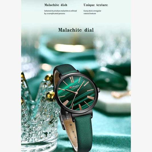 curren women blanche leather mesh steel strap cu9076 gallery img 14