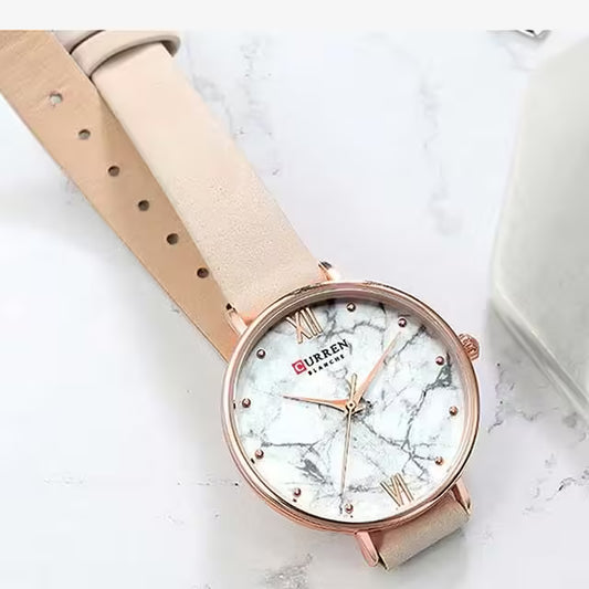CURREN Women Fashion Leather Watch (CU9045L)