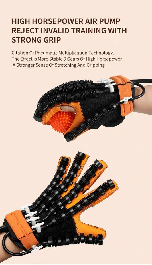 Gants de rééducation robotisés