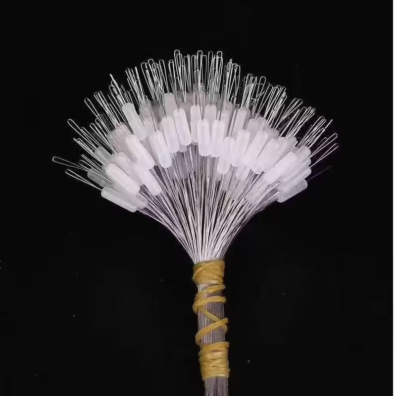 300 butées ovales en silicone pour flotteurs de pêche | Butées anti-accrochage
