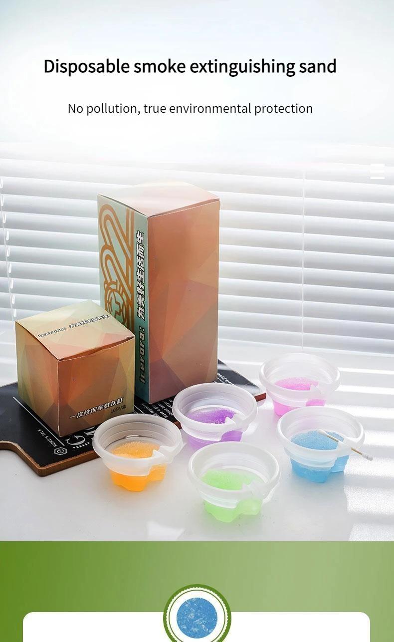 Cendrier de voiture jetable