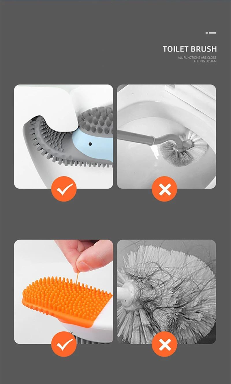 Silicone Toilet Brush