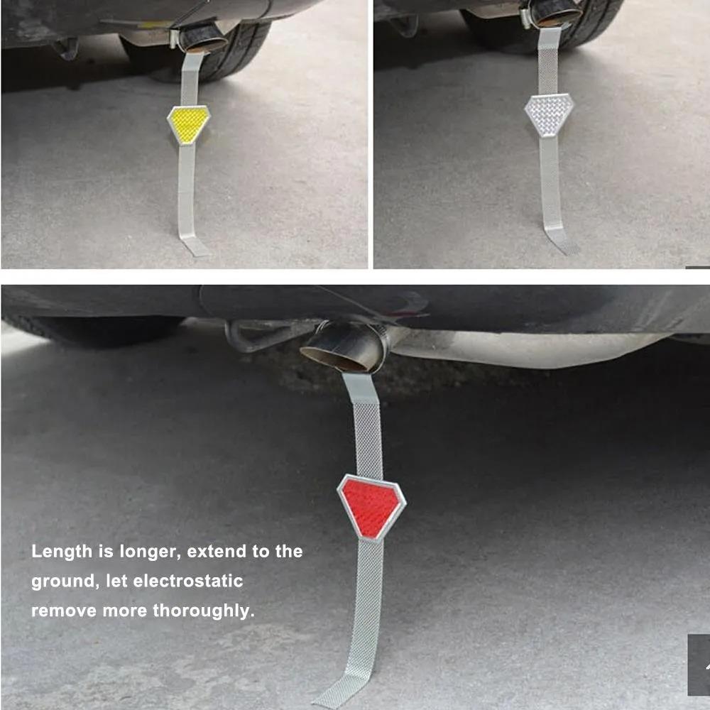 Barre de mise à la terre antistatique pour automobile