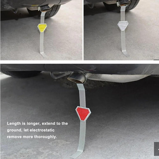 Barre de mise à la terre antistatique pour automobile