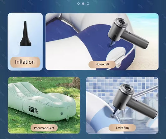 Powerful 5500PA Car Vacuum Cleaner - Wireless & Portable Home Appliance Mini Vacuum for Deep Cleaning