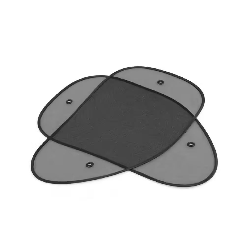 Car Mesh Sunshade for Side Windows Rear Sunscreen Heat Shield with Suction Cup Car Curtain Sunshade