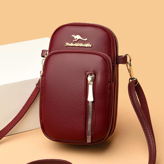 Sac à main de luxe pour femme, petit format, avec poche pour téléphone portable (EGB188)