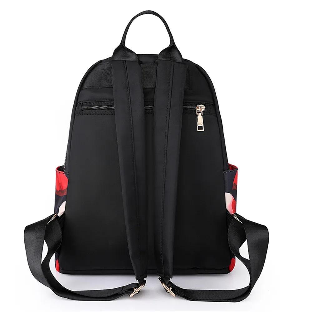 Sac à dos pour femme avec motif imprimé (EGB137)