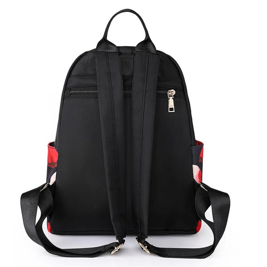 Sac à dos pour femme avec motif imprimé (EGB137)