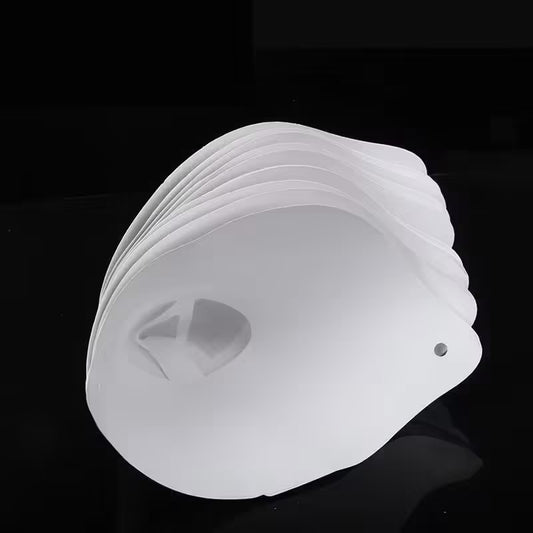 Paint Filter Paper 10x19 cm Disposable Conical Strainer Funnel Paper Filter for Smooth Paint Application 10pcs/set