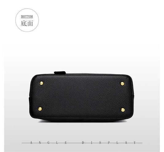 Women's Classic Black Shoulder Bag (EGB229)