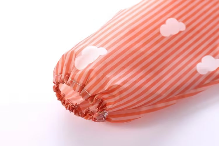 Baby Long Sleeve Waterproof Scarf Toddler Art Smock Feeding Bib Apron with Pocket | Infant Boys & Girls Burp Cloth Banana Bibs (1-3 Years)