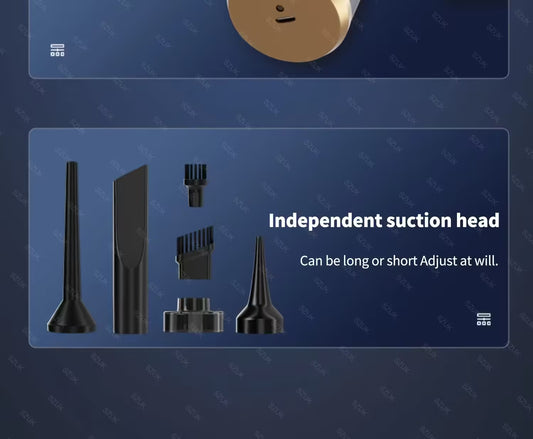 Mini Car Vacuum Cleaner Portable Wireless Handheld Cleaner for Home Appliance Powerful Cleaning Machine Car Cleaner for Keyboard