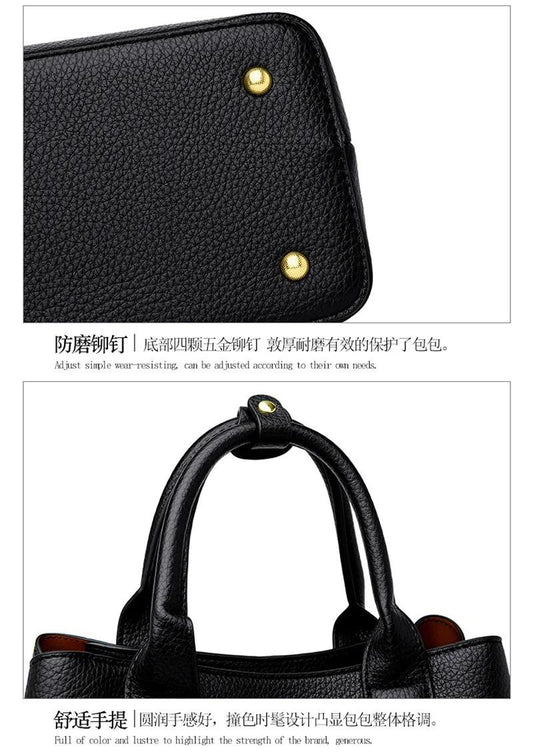 Women's Classic Black Shoulder Bag (EGB229)