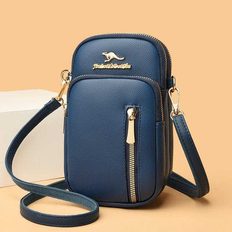 Sac à main de luxe pour femme, petit format, avec poche pour téléphone portable (EGB188)