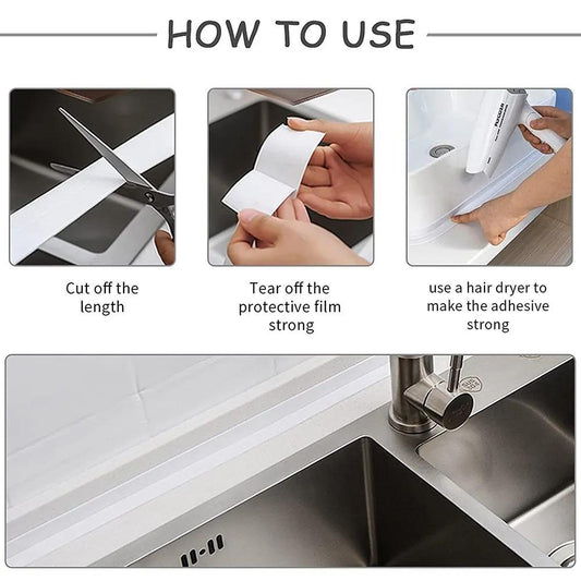Bathroom Shower Sink Sealing Tape