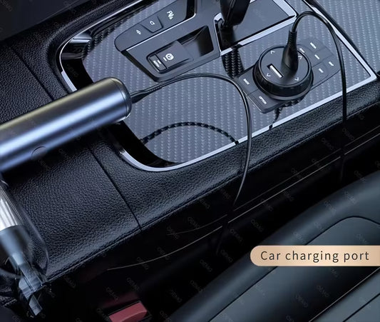 Powerful 5500PA Car Vacuum Cleaner - Wireless & Portable Home Appliance Mini Vacuum for Deep Cleaning