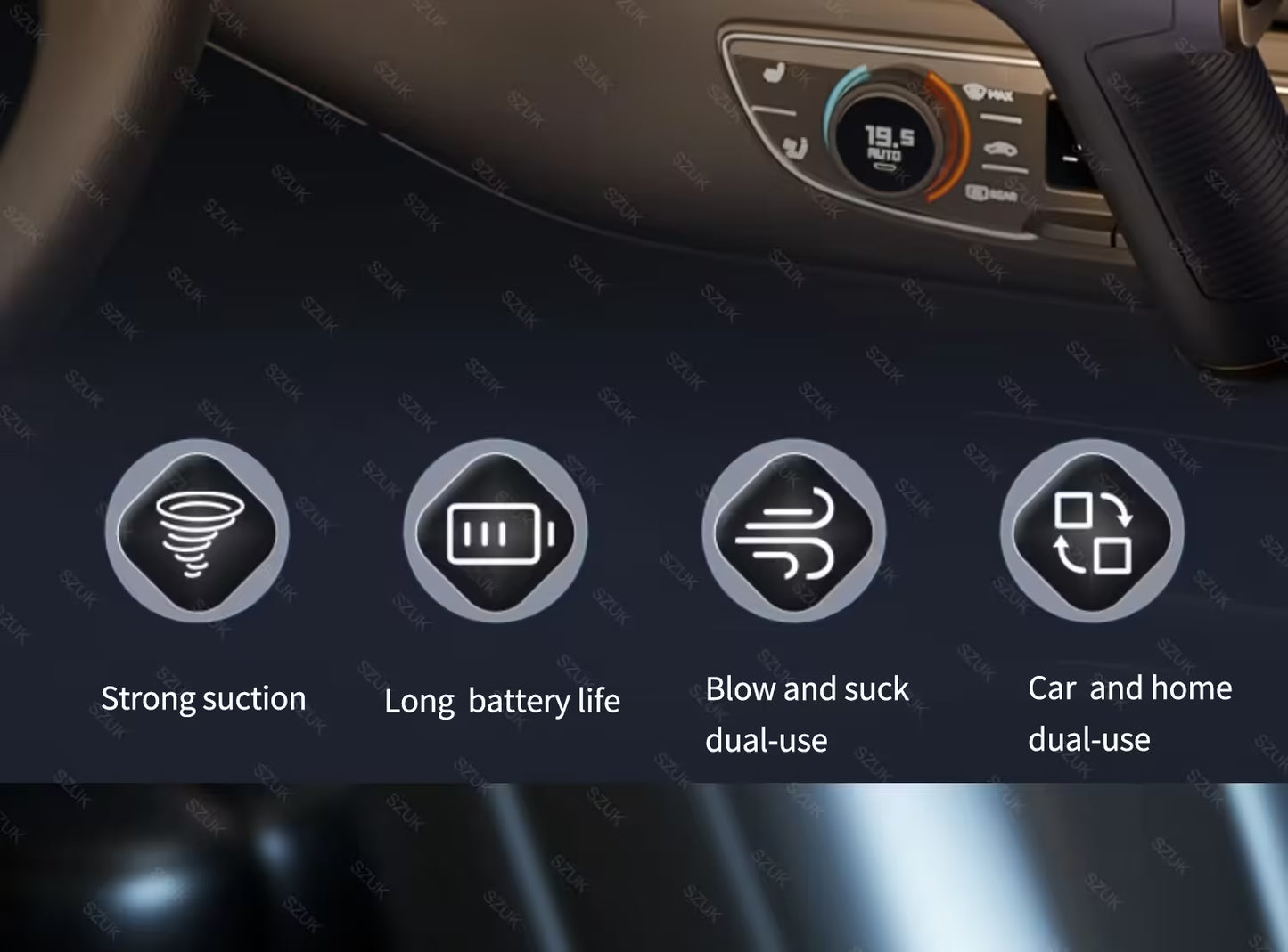 Mini Car Vacuum Cleaner Portable Wireless Handheld Cleaner for Home Appliance Powerful Cleaning Machine Car Cleaner for Keyboard