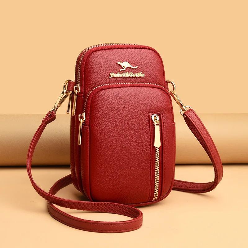 Sac à main de luxe pour femme, petit format, avec poche pour téléphone portable (EGB188)