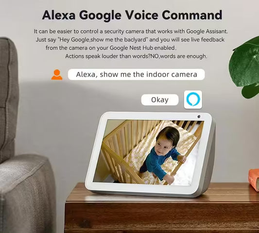 5G Bulb E27 Surveillance Camera - Full Color Night Vision, Automatic Human Tracking & Zoom, Indoor Wi-Fi Security Monitor