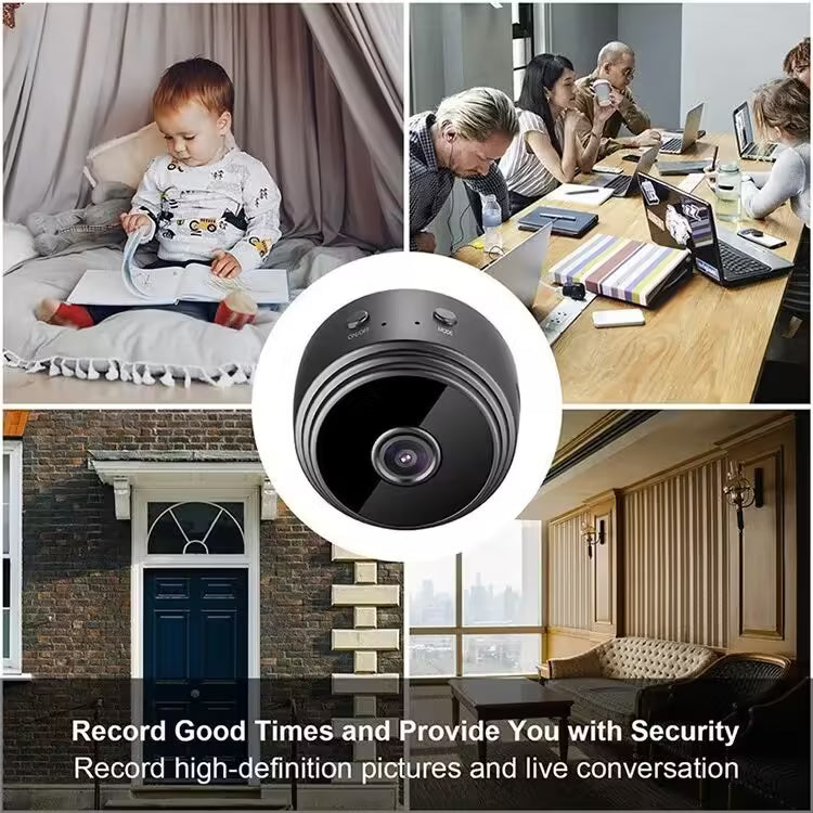 A9 Mini Camera WiFi Wireless - Security Protection, Remote Monitor Camcorder for Smart Home, HD Video Surveillance Mini DV Cam
