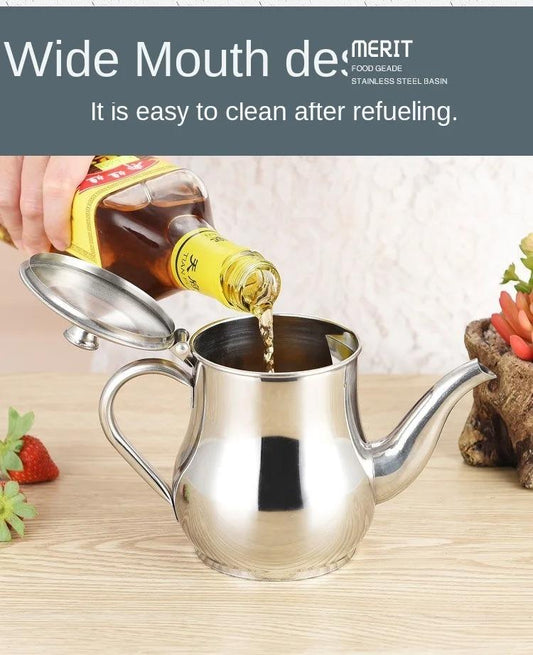 Bidon d'huile en acier inoxydable 