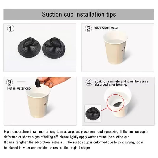 Car Mesh Sunshade for Side Windows Rear Sunscreen Heat Shield with Suction Cup Car Curtain Sunshade