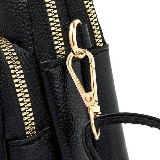 Sac à main de luxe pour femme, petit format, avec poche pour téléphone portable (EGB188)