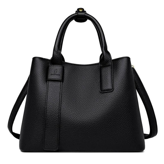 Women's Classic Black Shoulder Bag (EGB229)