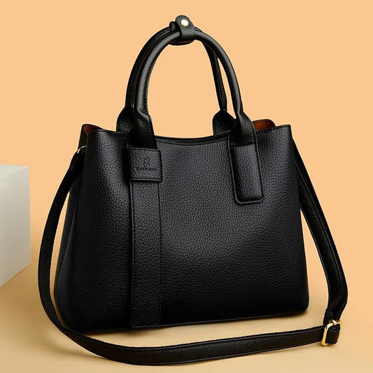 Women's Classic Black Shoulder Bag (EGB229)