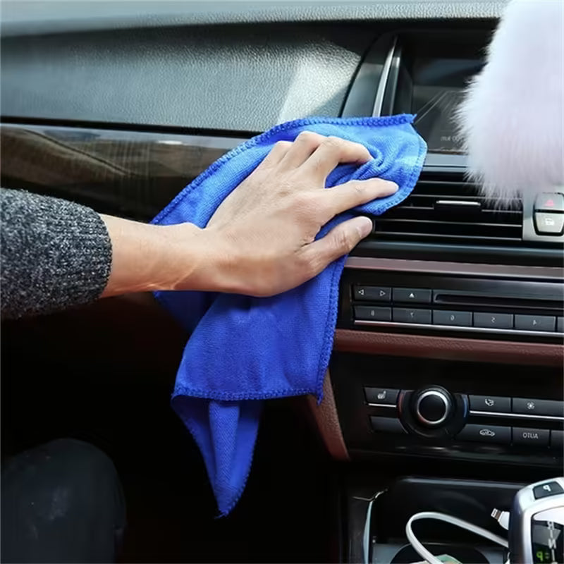 Serviettes en microfibre, chiffons de séchage pour le lavage auto, chiffons de nettoyage ménager et d'entretien automobile, chiffons de polissage, outils de nettoyage pour la maison 