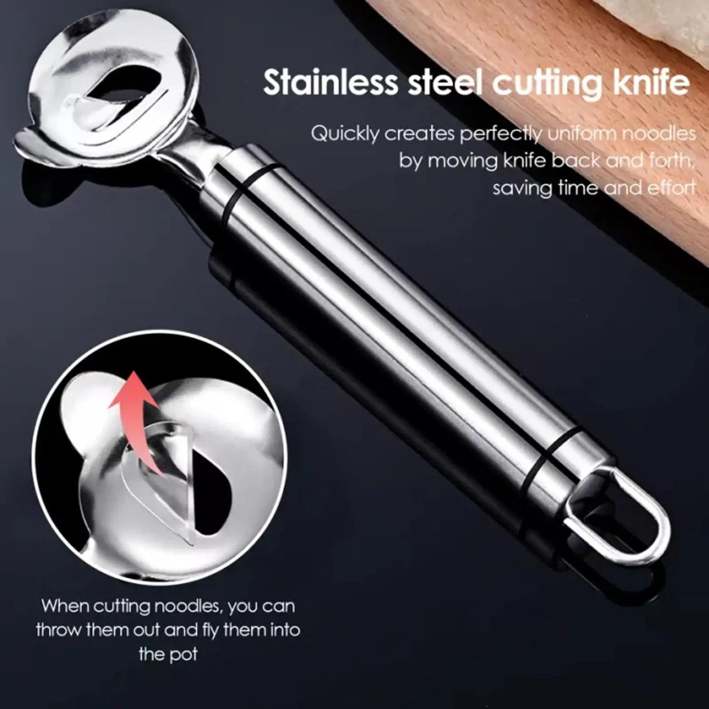 Couteau de cuisine en acier inoxydable