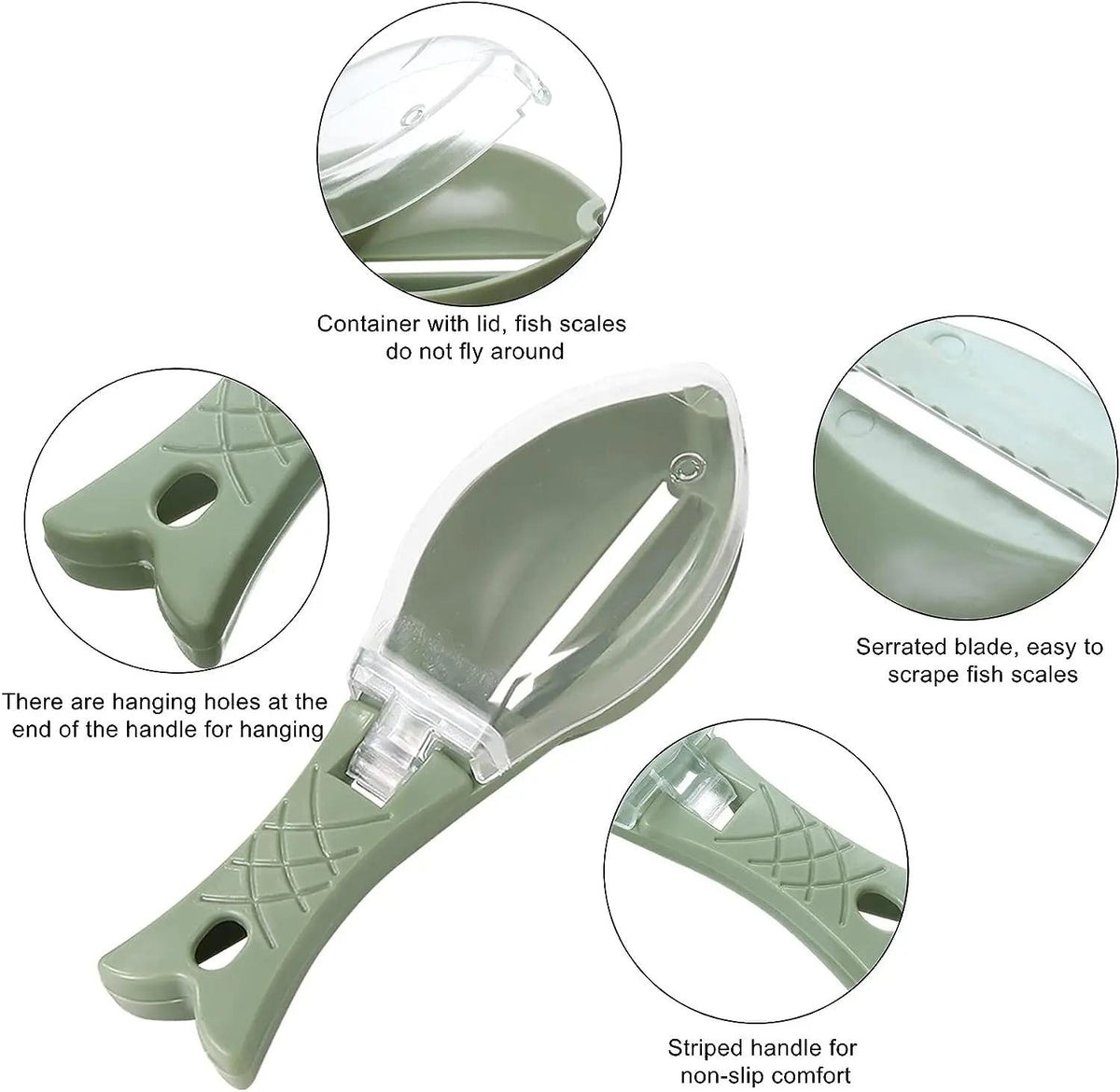 New Home Fish Scale Planer With Cover
