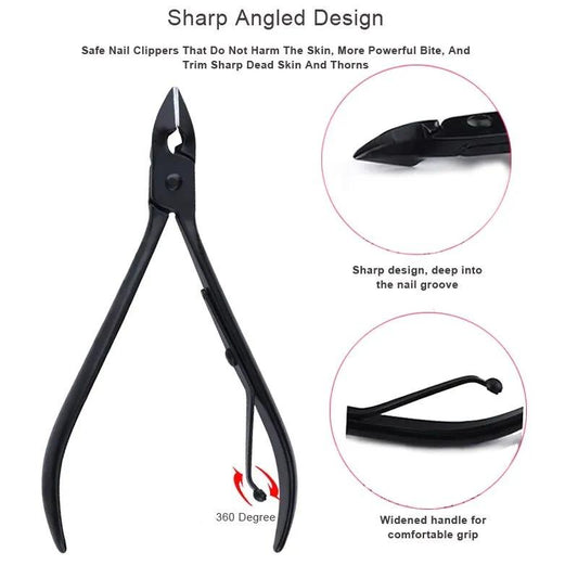 18pcs Manicure Cutters Nail Clipper Set